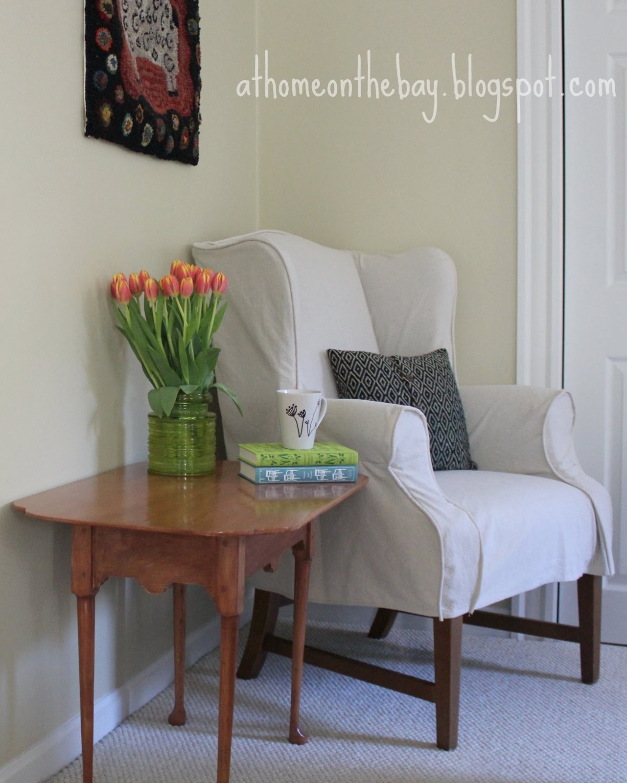 Wing Chair Slipcover