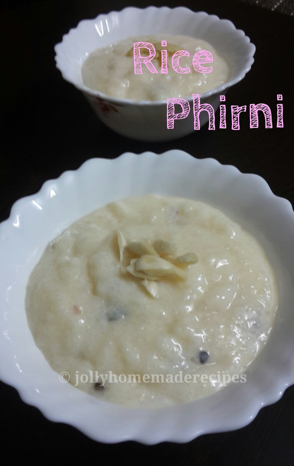 Phirni Recipe, How to make Punjabi Rice Phirni Recipe Homemade Recipes