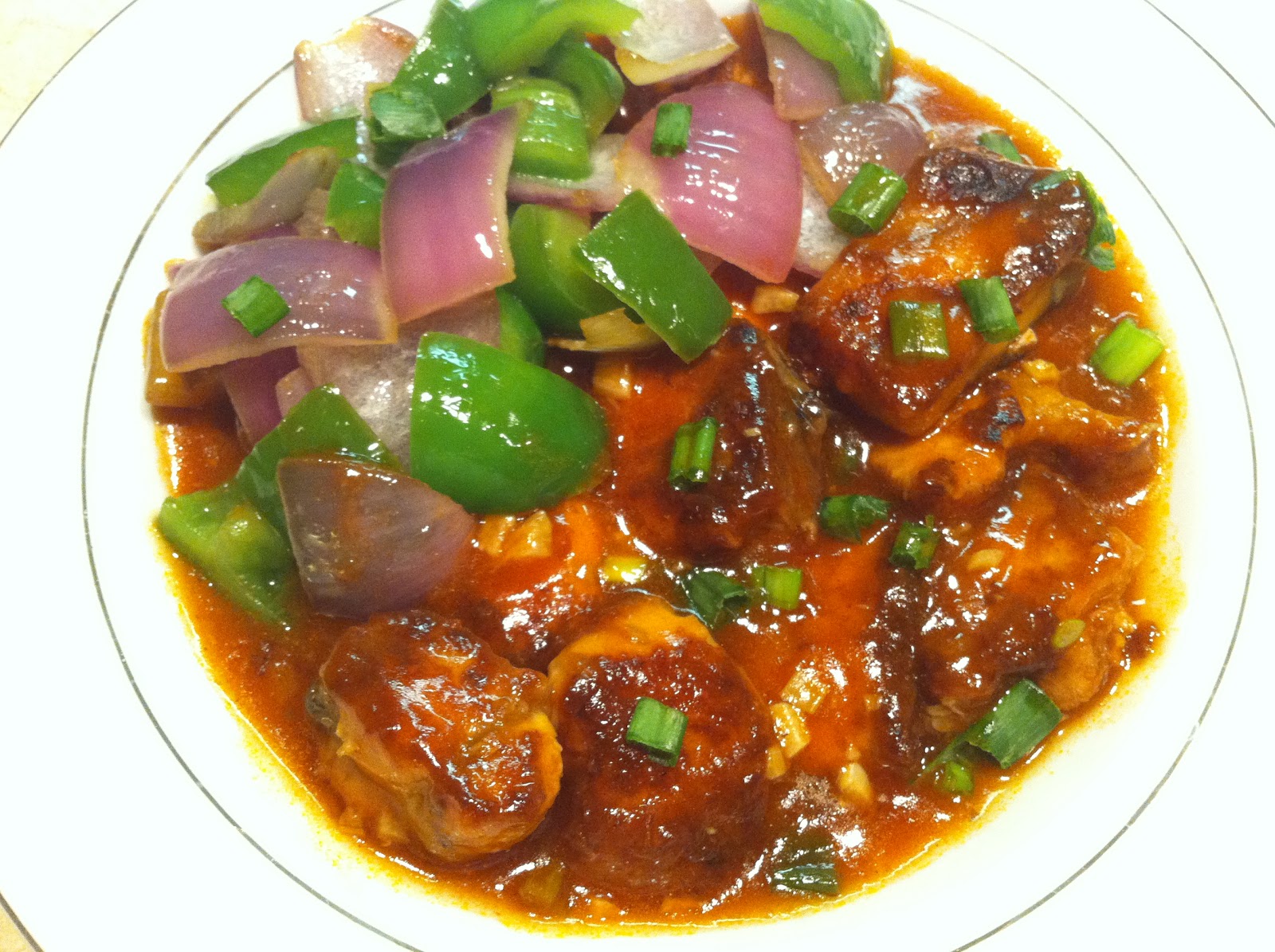 Subhra's Kitchen Chili Garlic Fish