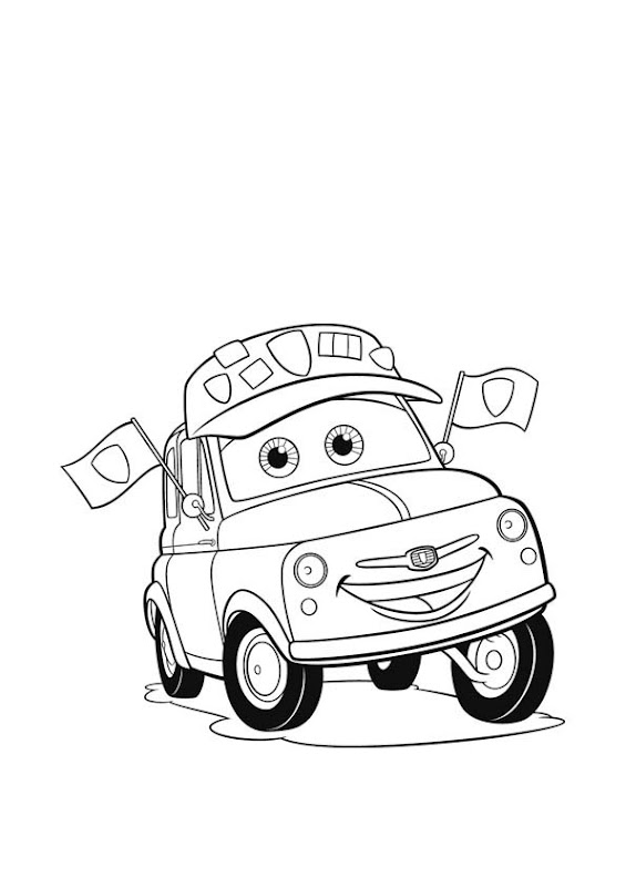 Cars 2 Coloring Pages - Best Coloring Pages