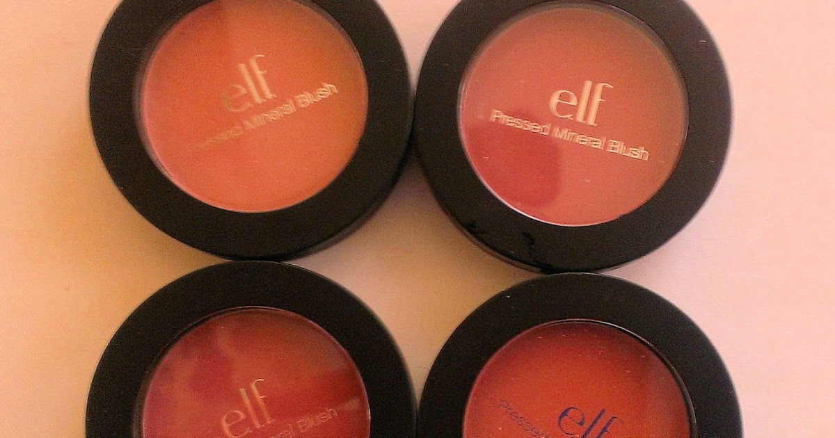 There's Always Time for Lipstick Review elf Pressed Mineral Blushes