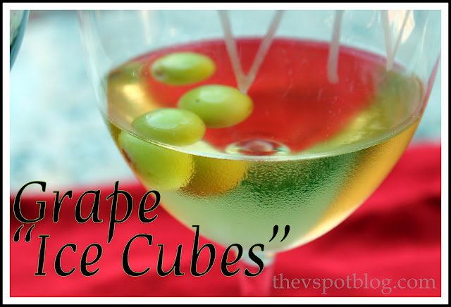 Keep your wine the perfect temperature. (Frozen grapes make great ice cubes.)