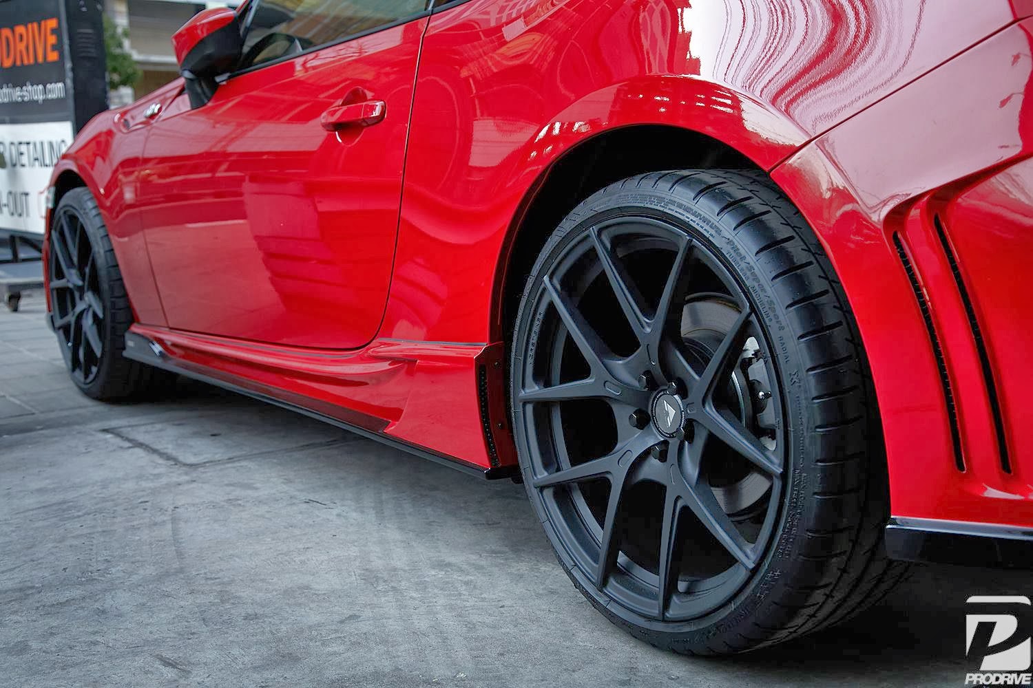 Modifications crazy Tommykaira GT 86 with Vorsteiner V101 Modifications crazy Tommykaira GT 86 with Vorsteiner V101