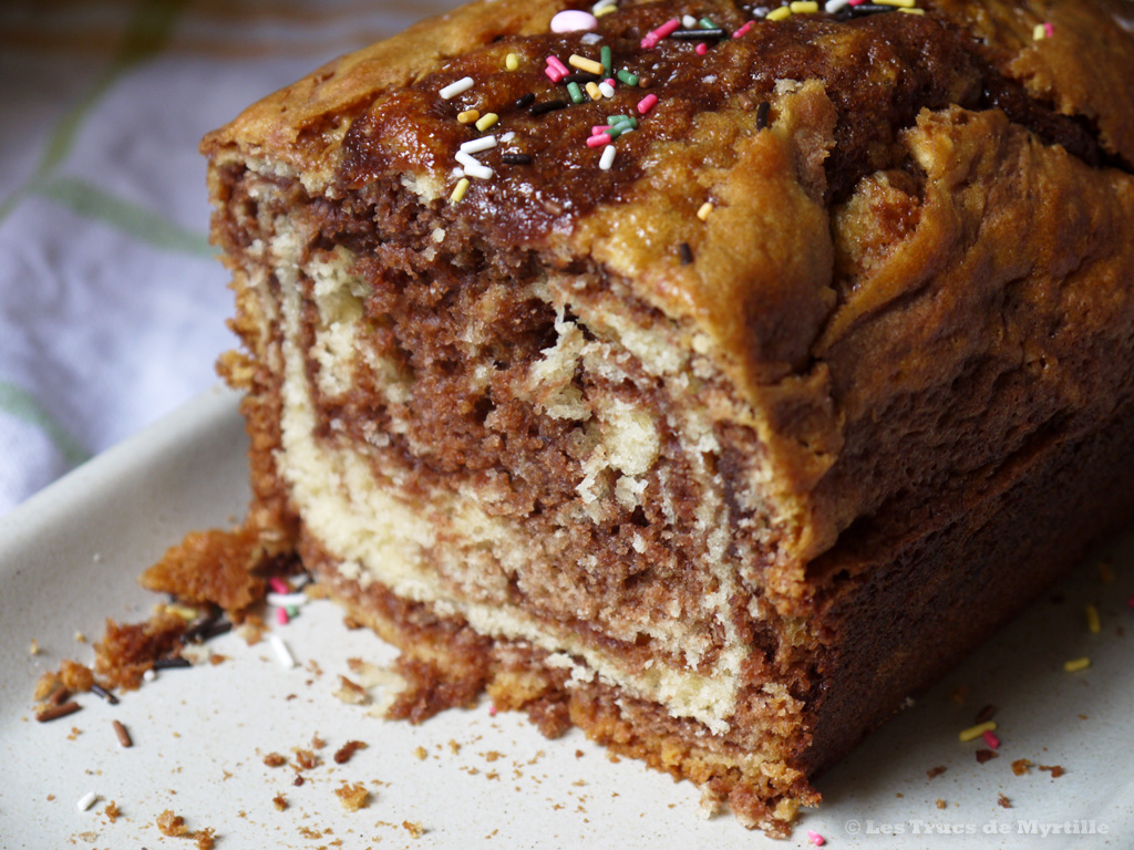 La Cuisine De Myrtille Gateau Au Yaourt Marbre Au Nutella