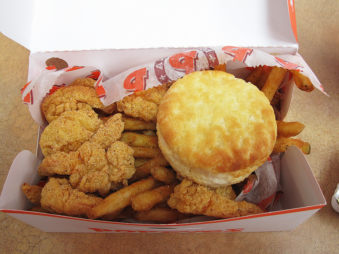 The Blog About Stuff™ Popeyes Zatarain's Shrimp Combo Meal