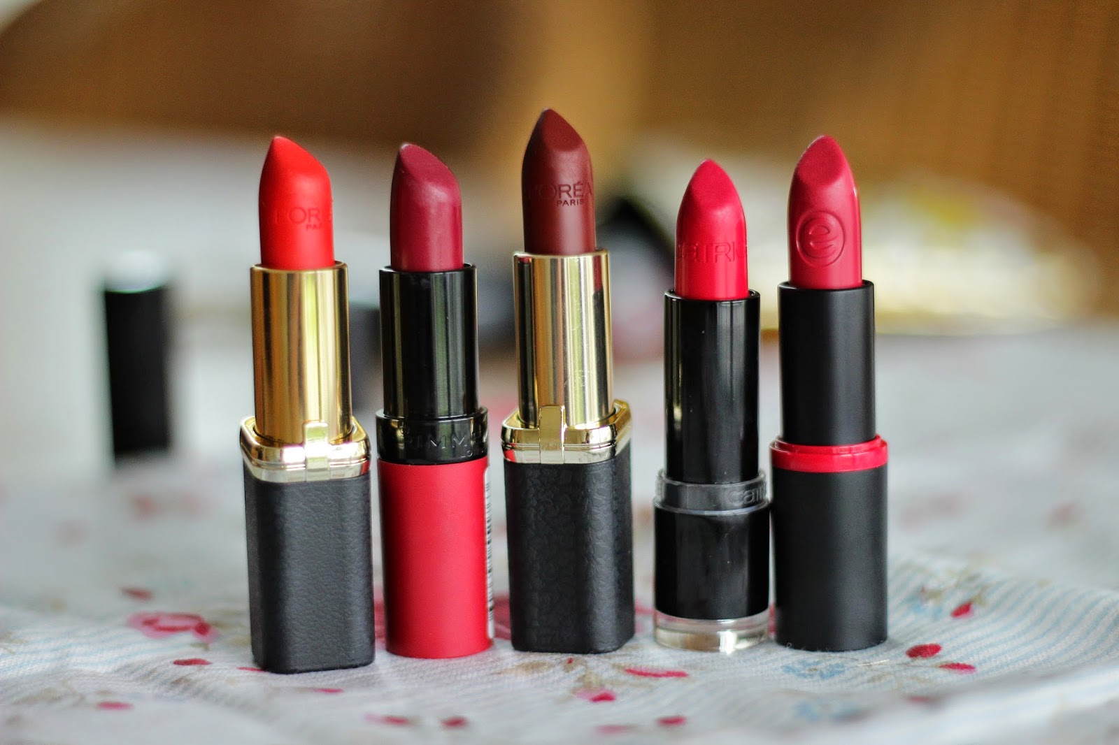 favoriete rode lipsticks