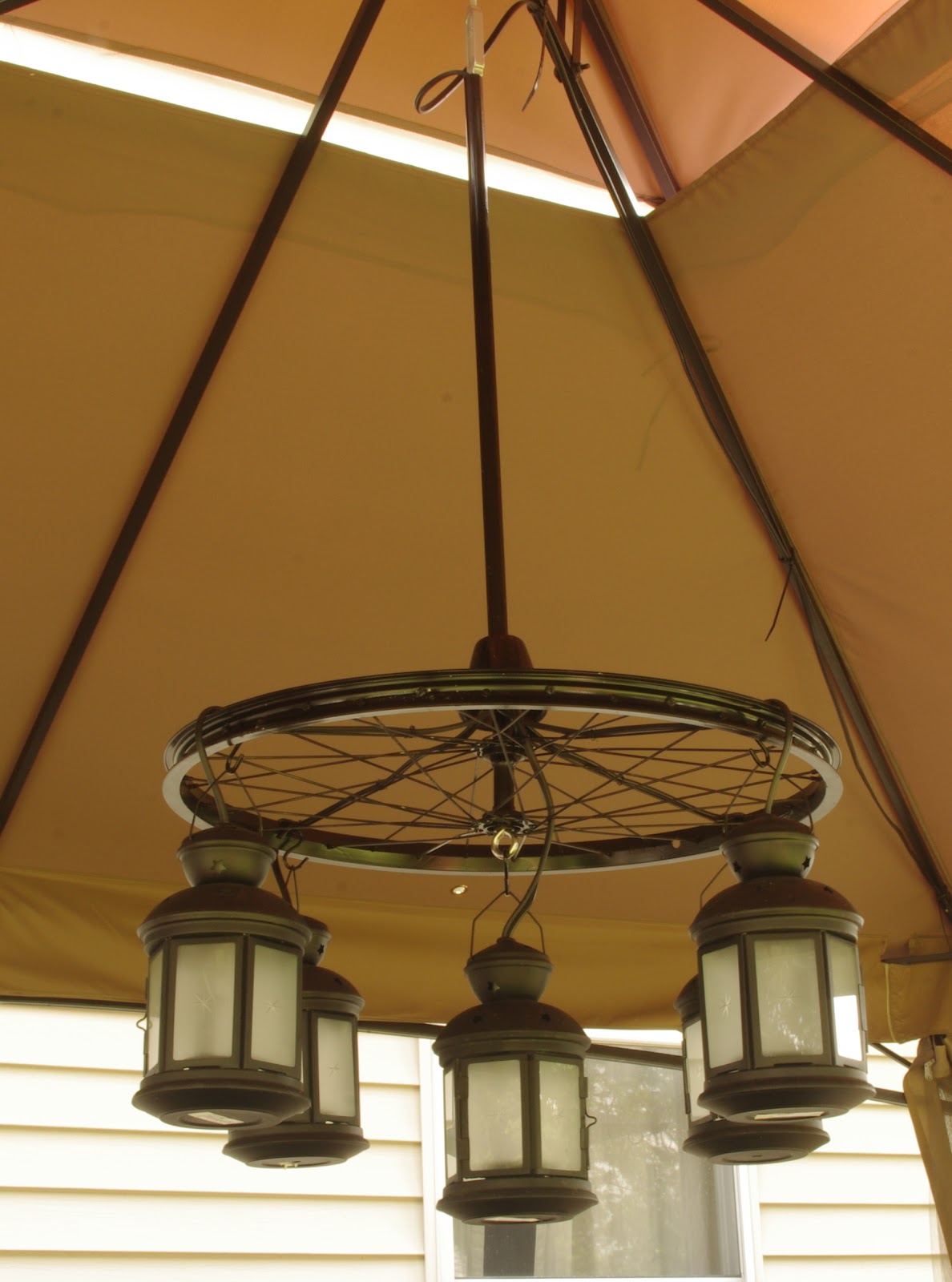 Outdoor Electric Chandelier Things I have made