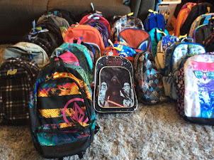 Backpacks ready for delivery!