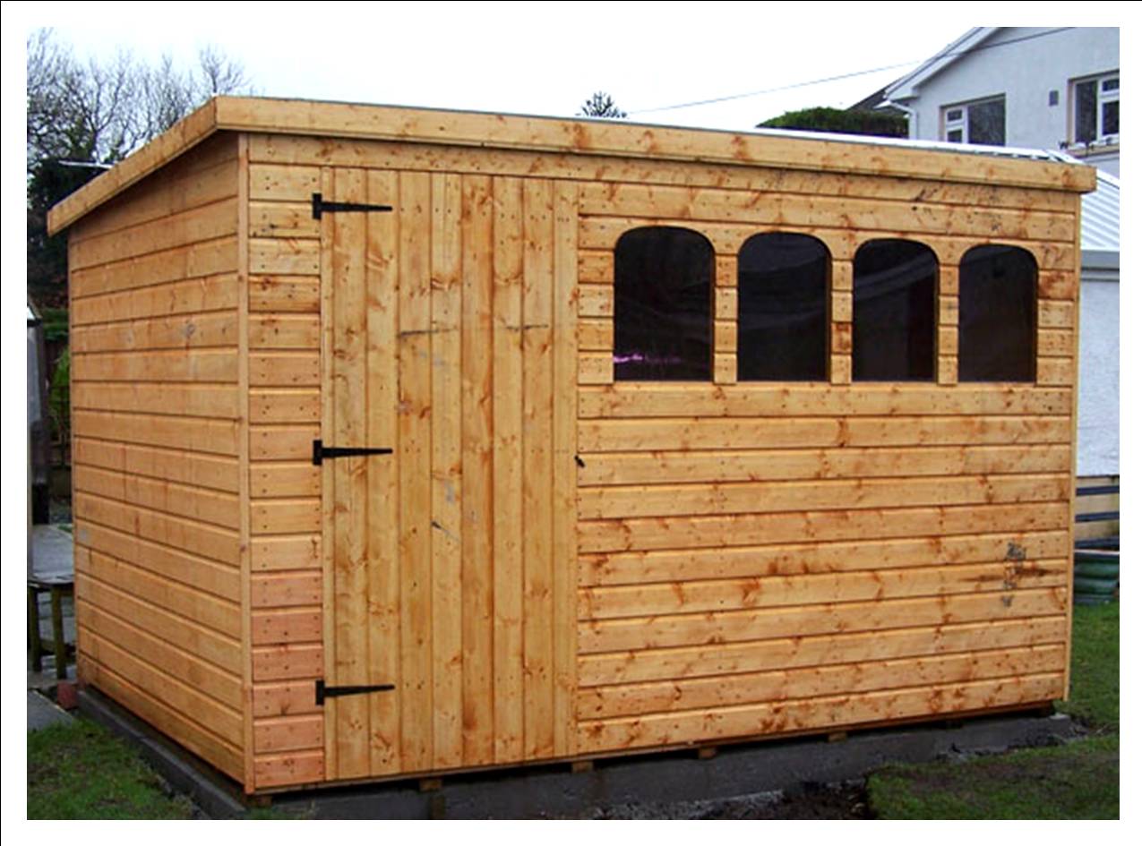 The Uk's heaviest duty fences and garden sheds