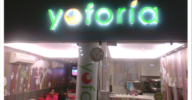                   Frozen Yogurt @ Yoforia  