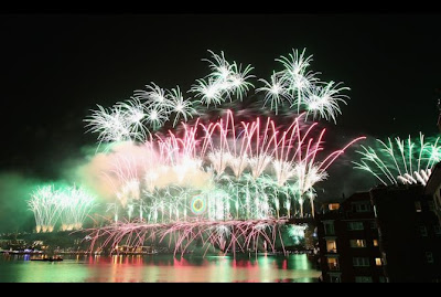 Perayaan Tahun Baru 2012 di Sydney Australia