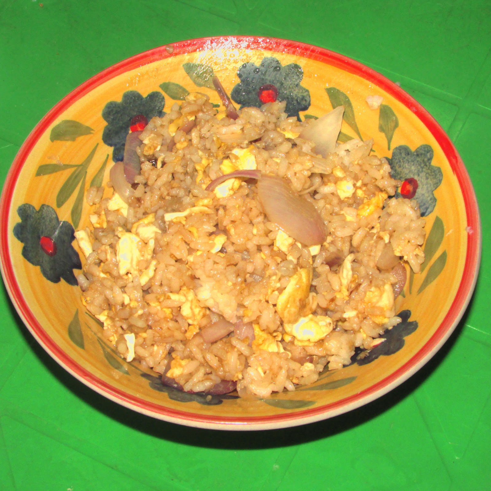 Creatively Cooking in Naija Simple Chinese Egg Fried Rice.