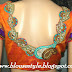 NEW TREND BRIDAL WORK DESIGNER  BLOUSE WITH ROYAL LOOK