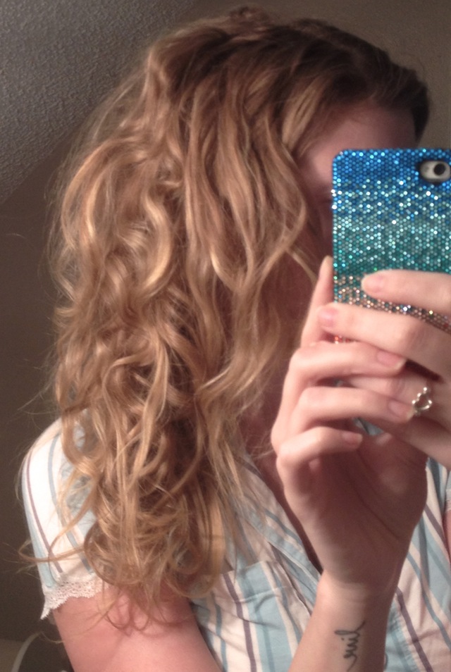 why is some of my hair curly and some straight