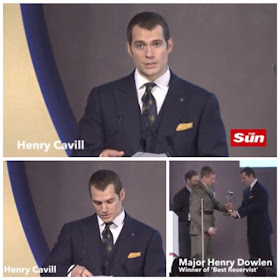 Gov UK January 2016 Superman actor Henry Cavill, who was joined by his  Royal Marine brother Lt/Col Nik, handed out the Best Reservist gong…