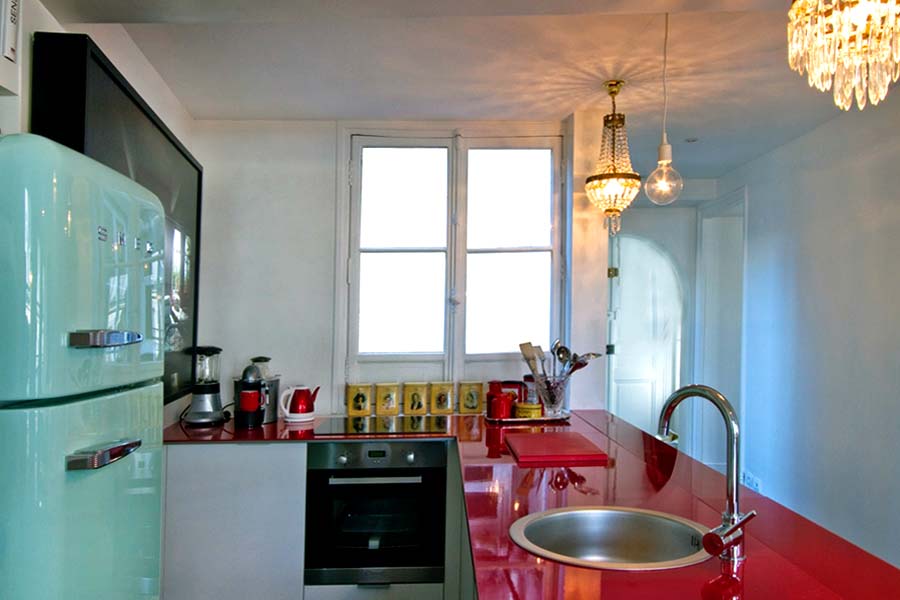 Diseño de Cocina : Apartamento en París