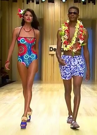 Pattern Design and Trends Color For Spring Summer 2015, Barcelona Full Show - Desigual Pattern Design and Trends Color 2015