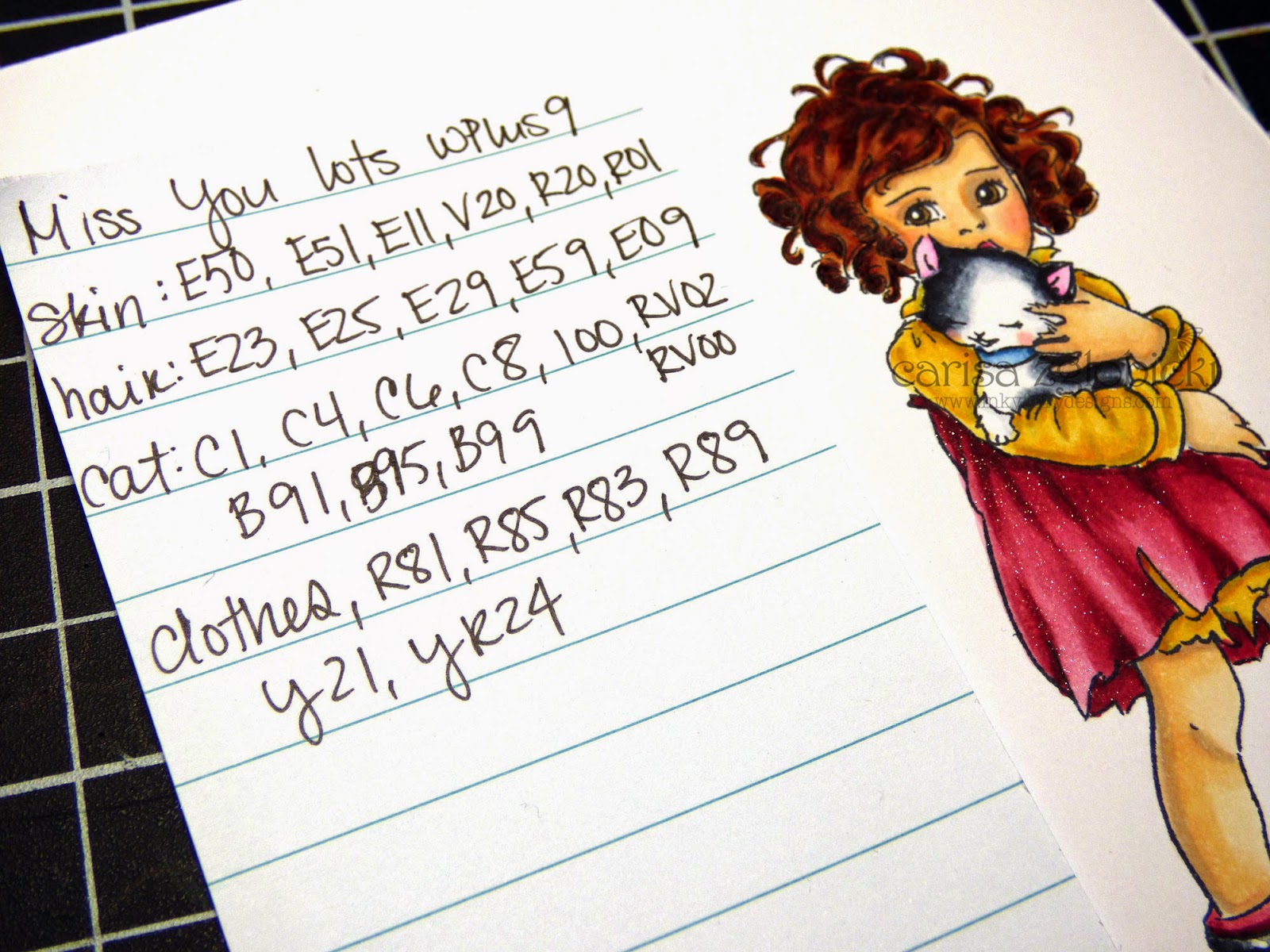 Inky Fairy Designs Markerpop Wplus9 Copic Skin Tutorial