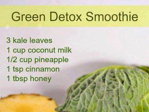 Sunday Detox: Green Detox Smoothie