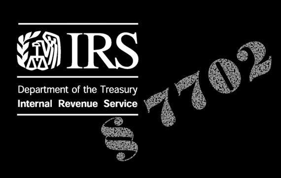 Section 7702 of the IRS code allows for the creation of an impenetrable fund where money is protected from dirty attorneys and other predators. composite image in black background titled Section 7702 of the IRS code