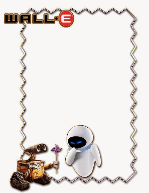 Marco de Amor y amistad inspirado en Wall-e