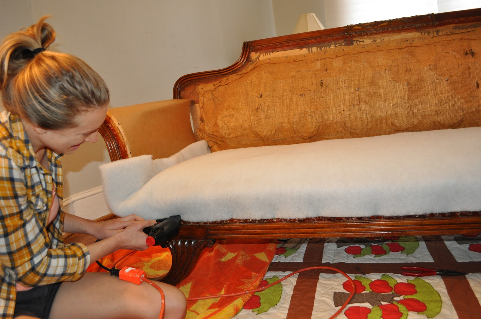 Domestic in the District Stuffing a Couch; and Other Mysteries Revealed