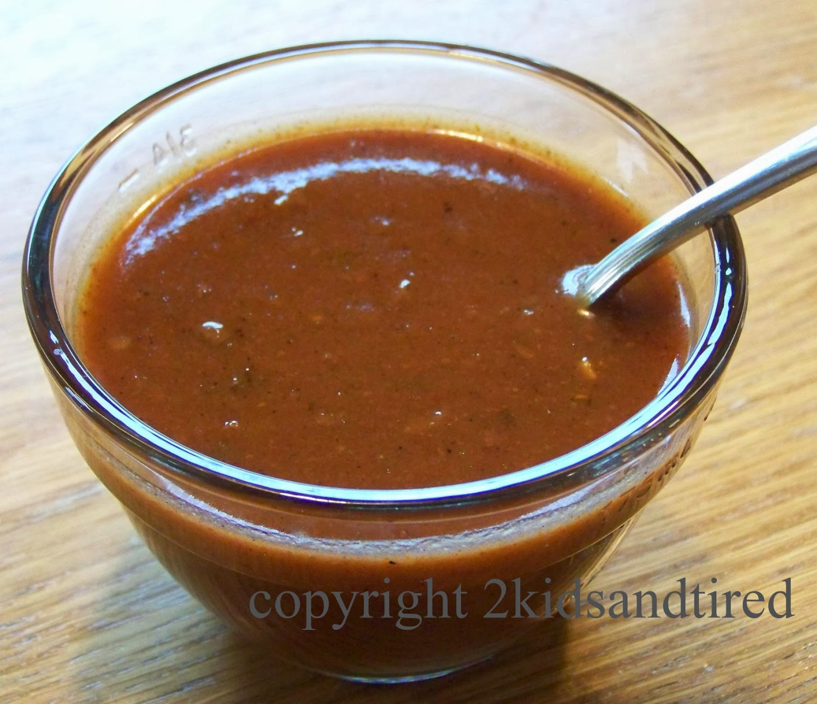 2 Kids and Tired Cooks Red Enchilada Sauce