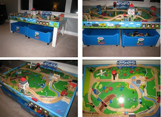 Thomas the Train Table Collage Thomas the Train Table Collage