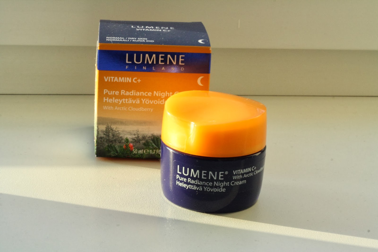 Twirlybirdie Lumene Skin Care, Vitamin C night cream