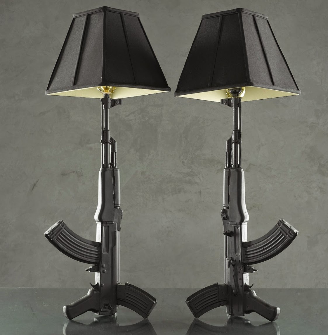 lampu tidur kreatif ak47 lampu tidur kreatif ak47