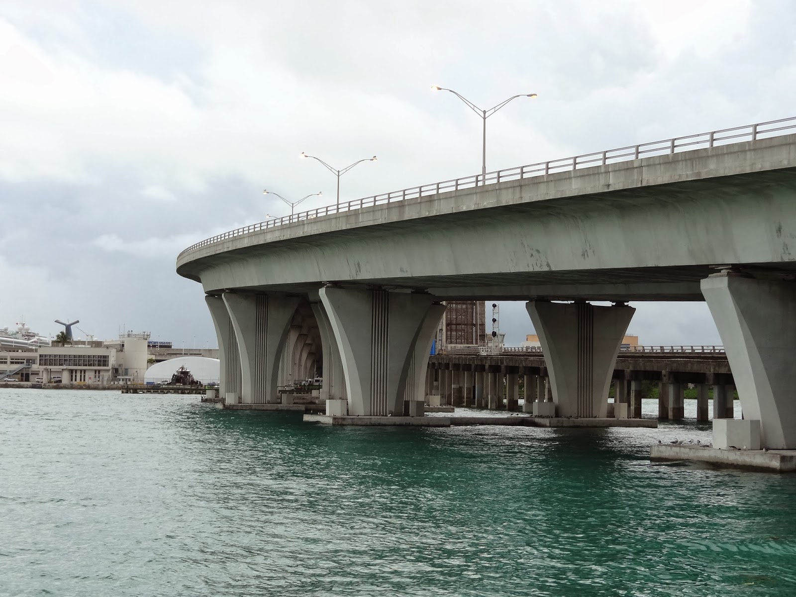 Bridge of the Week MiamiDade County, Florida Bridges Port Causeway