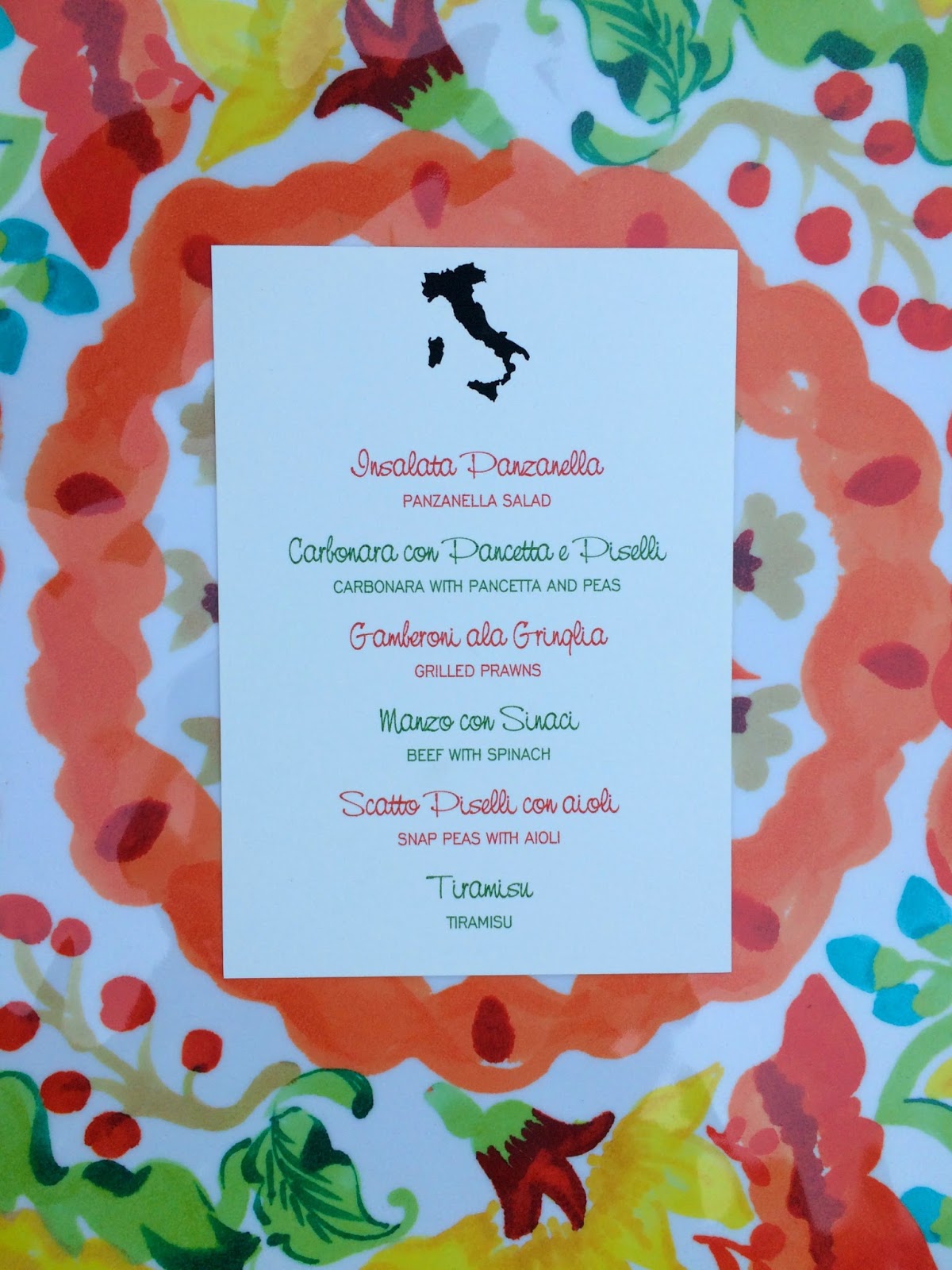 Jac o' lyn Murphy: Magic and Pasta, An Italian Dinner Party