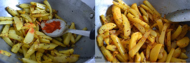 Fried Potato Dry step5 Fried Potato Dry step5