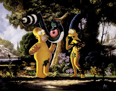  Simpson art parody 