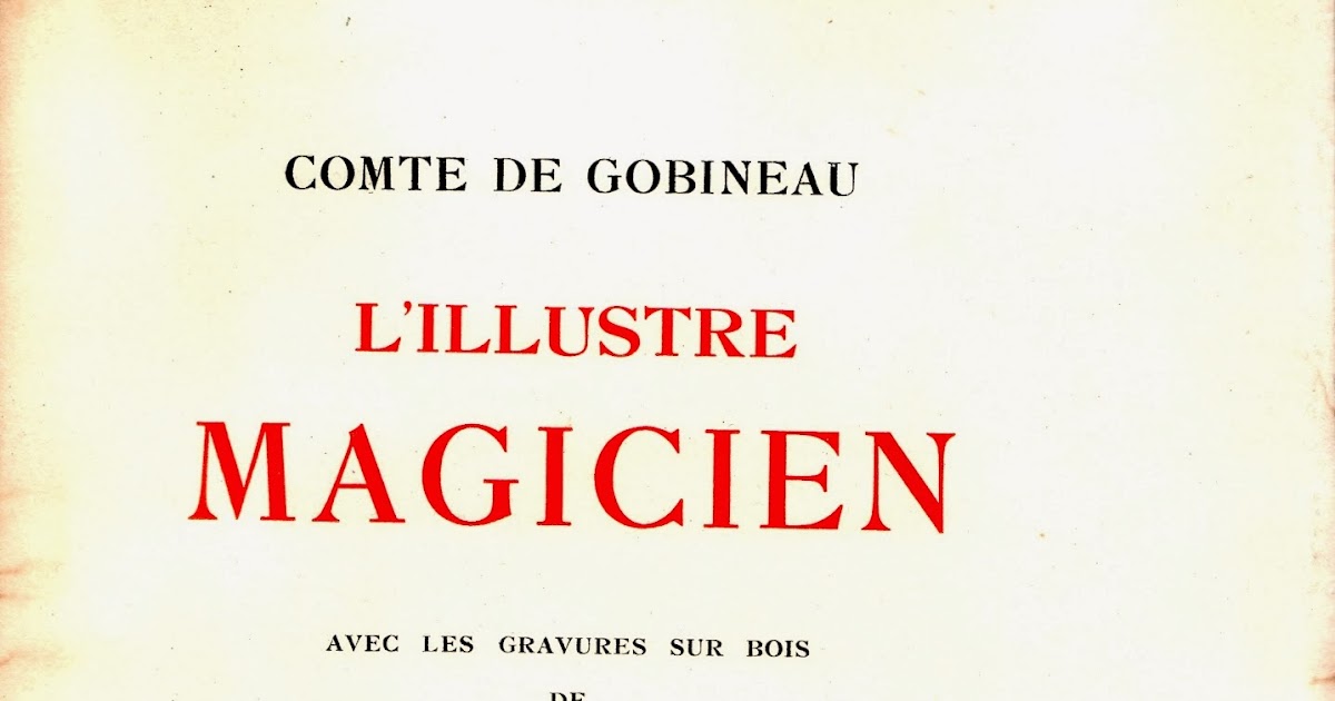 Miscellanées Joseph Arthur de Gobineau, (18161882)