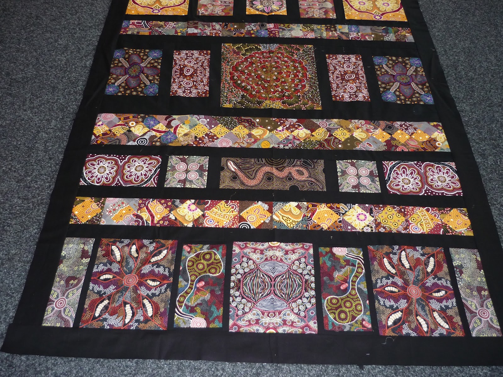 Silva Threads Aboriginal Quilt