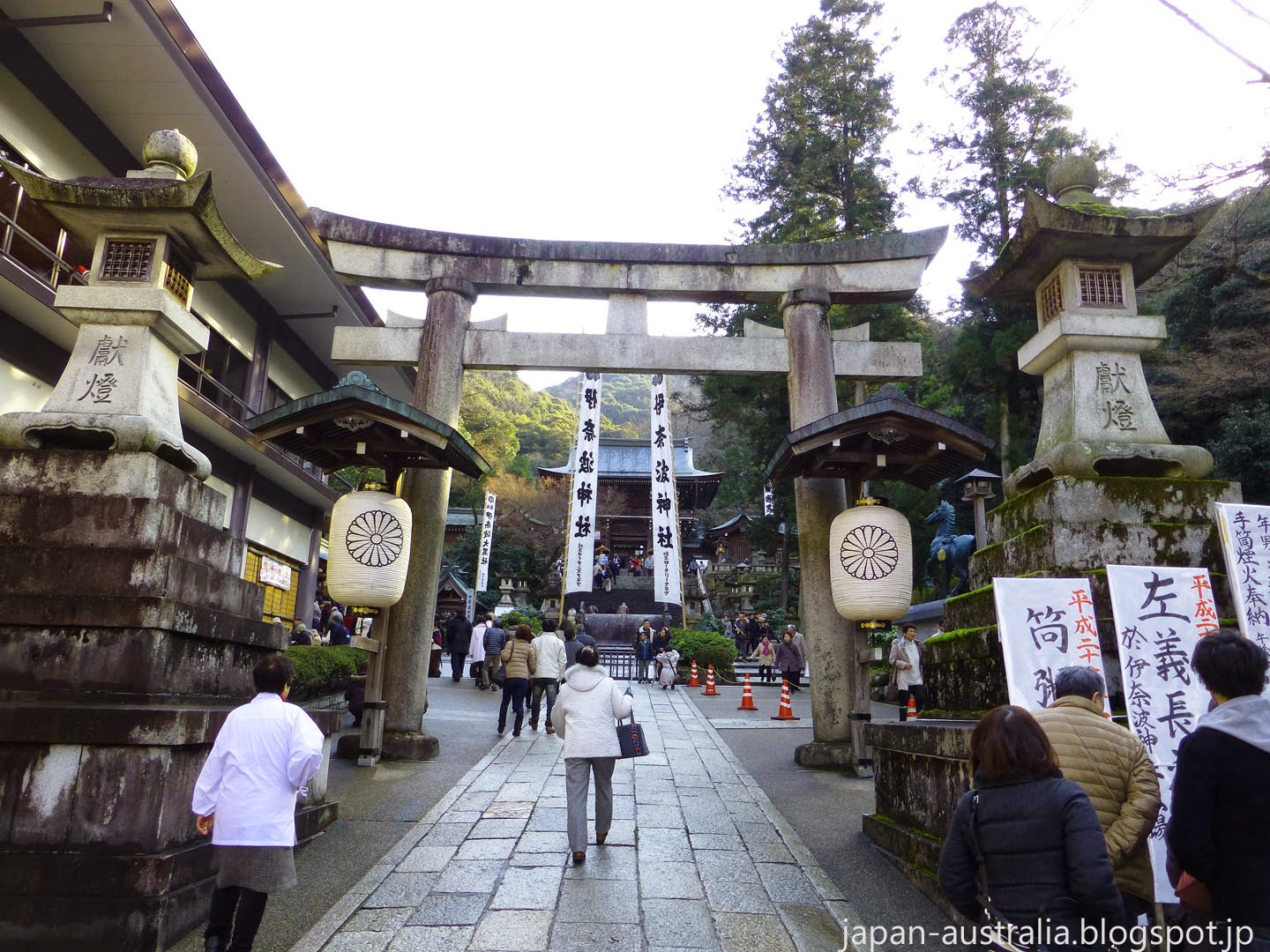 Hatsumode at Inaba Jinja in Gifu City Hatsumode at Inaba Jinja in Gifu City