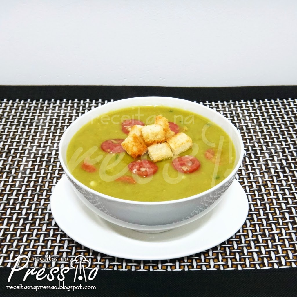 Sopa De Ervilha Receita Panela De Pressão Sopa de Ervilha na Pressão | Receitas na Pressão