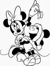 Mickey Mouse Christmas Coloring Pages For Kids 4