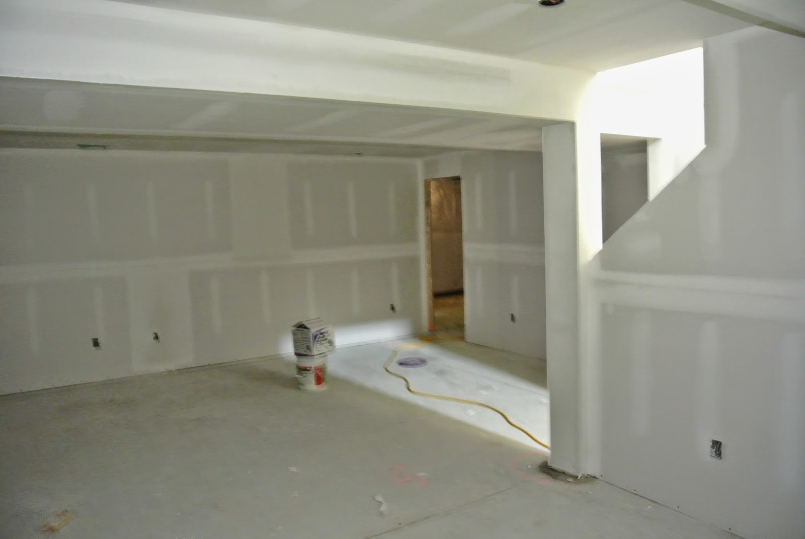 Our Path to Florence Building a Ryan Home Drywall Installation