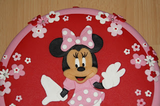 Karin's Taarten: Minnie Mouse-taart