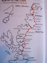Approximate map of the route