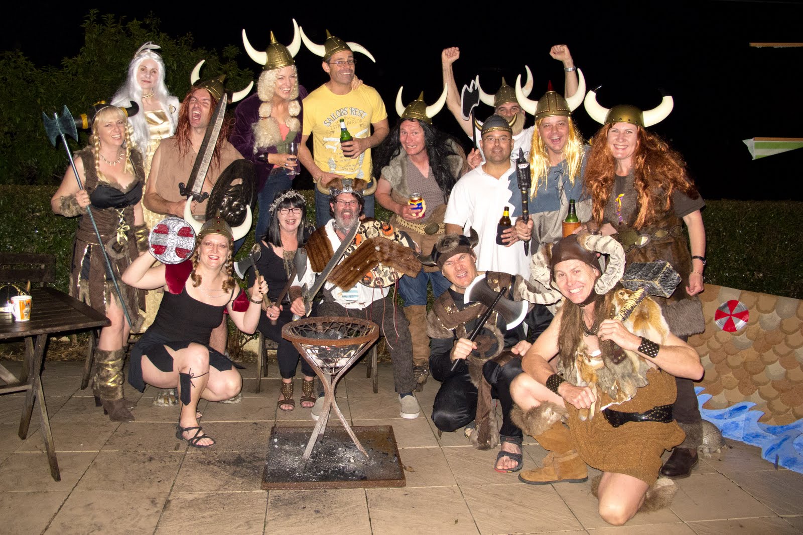 Michael & Maria Sieters Viking Birthday Party