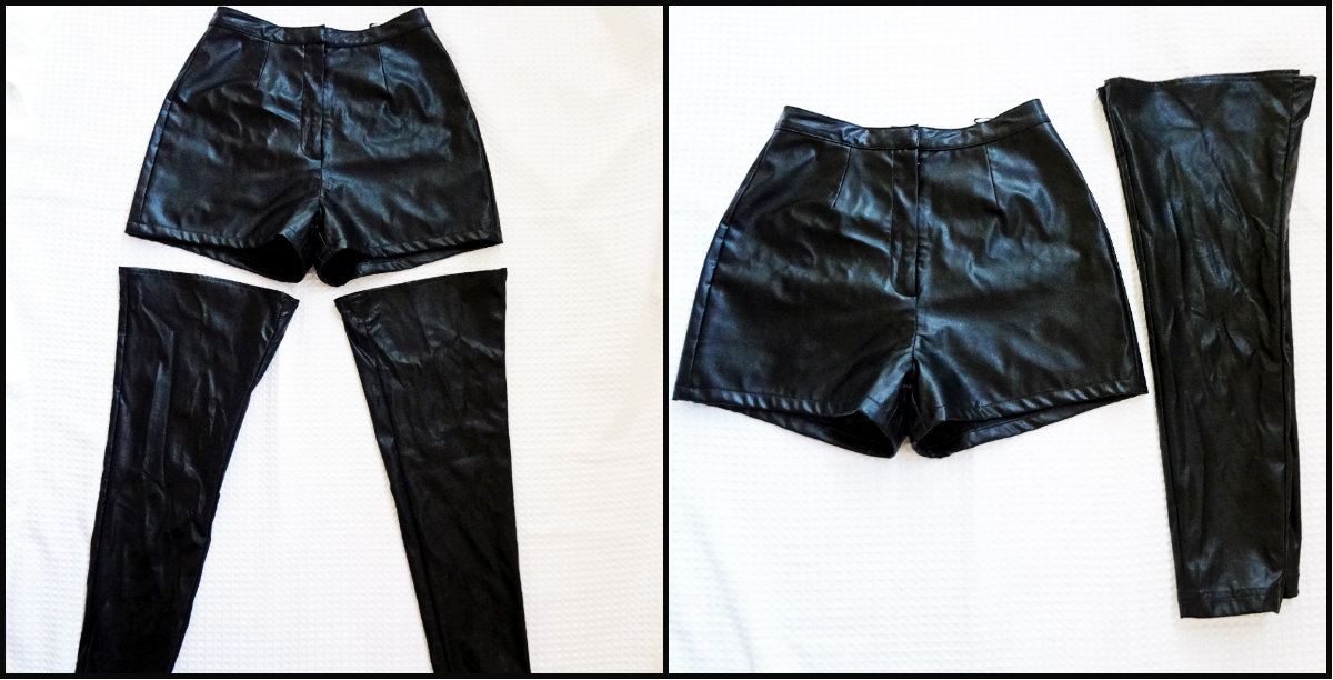 White Fur. DIY Project Thigh High Boots