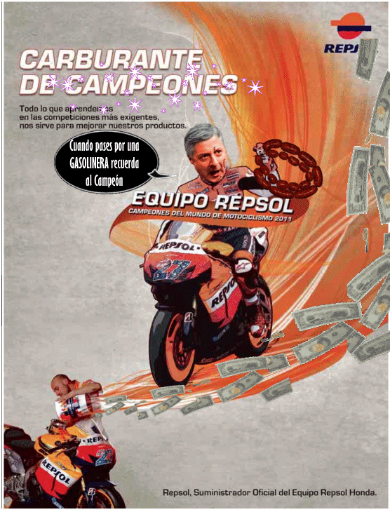 José Blanco, alias gasoliño, número 2 del PSOE, portavoz del Gobierno socialista y campeón de las gasolineras