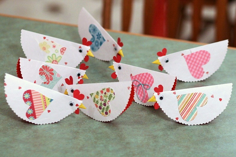 Our Country Chronicles Adorable Valentine Chickens!!