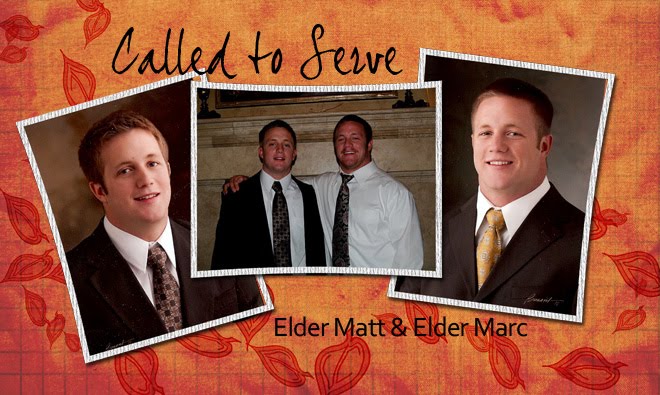 Elder Matt and Elder Marc