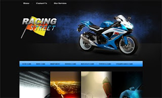 Racing Street WordPress Theme