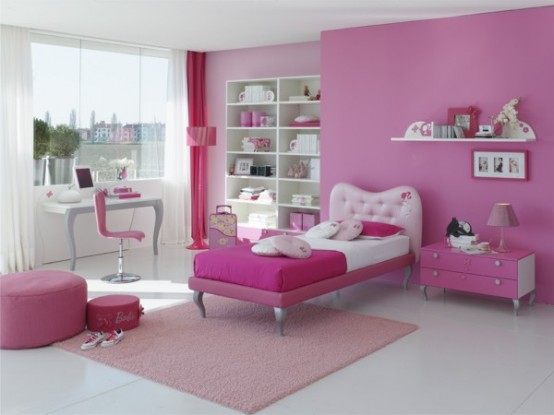 pink color bedrooms ideas for girls 15 picture gallery 2012 bedrooms for girls 554x415 girls bedrooms ideas 2012%2B(4) Bedrooms For Girls