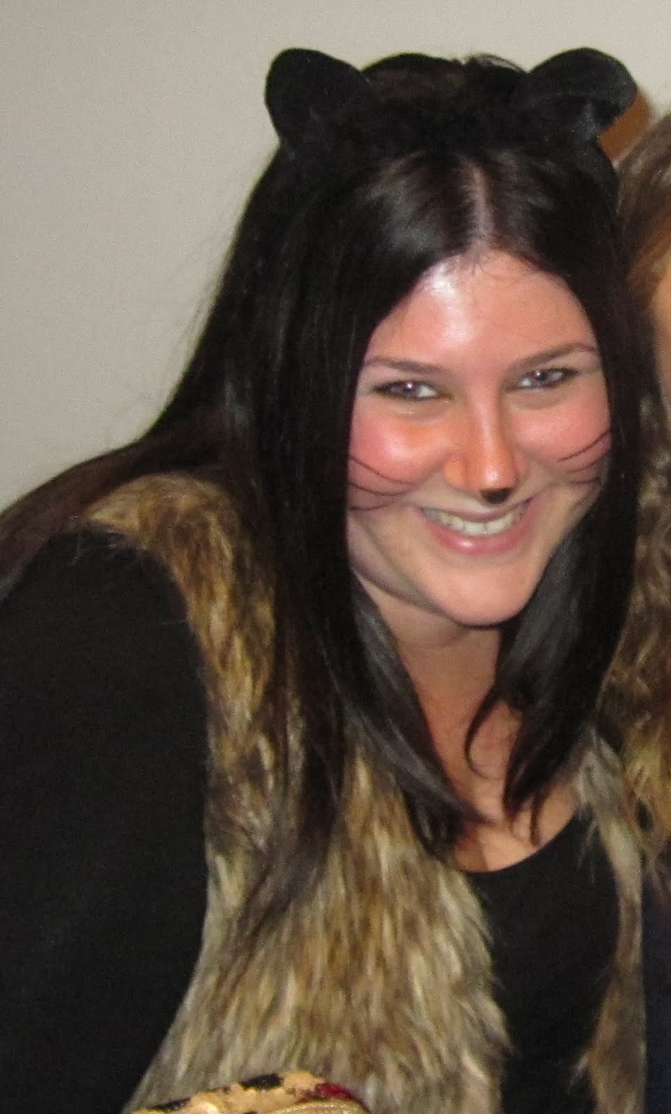 whiskers on face
